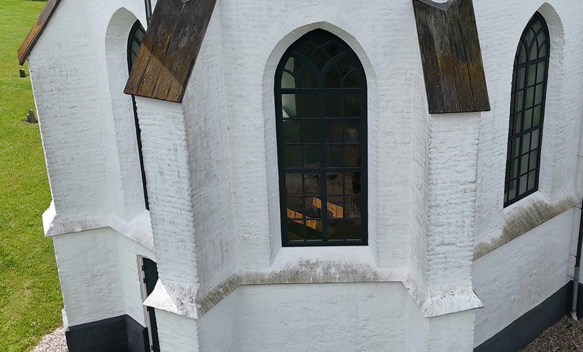 Turtle SoftWash Gevel reiniging Kerk