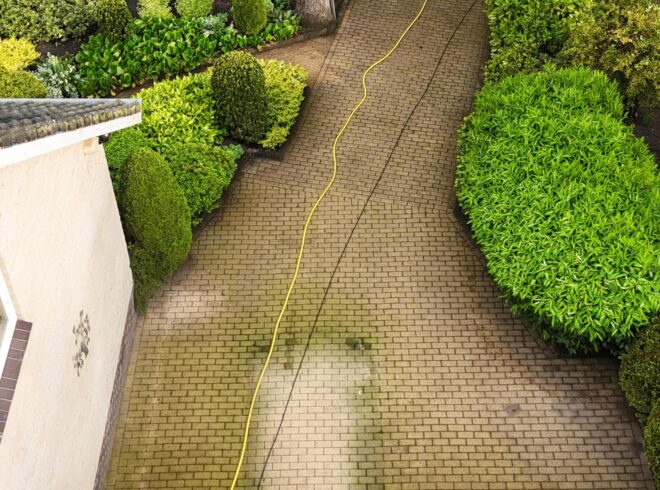Turtle-SoftWash-Oprit-reinigenVoor